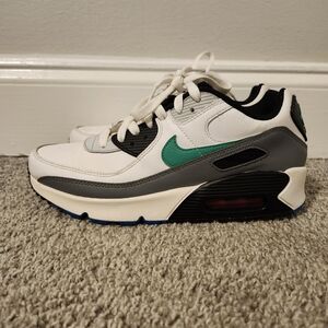 Nike Air Max 90 LTR GS White Stadium Green DV3607 102 Sz. 6Y